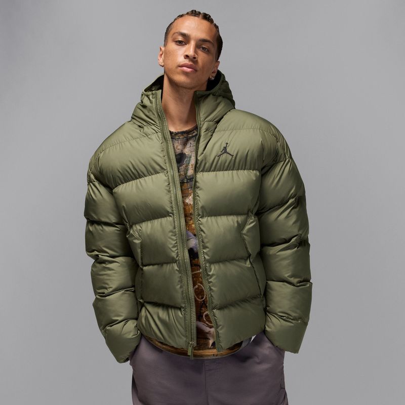 Jordan Brooklyn Therma-FIT gewatteerd herenjack - Groen