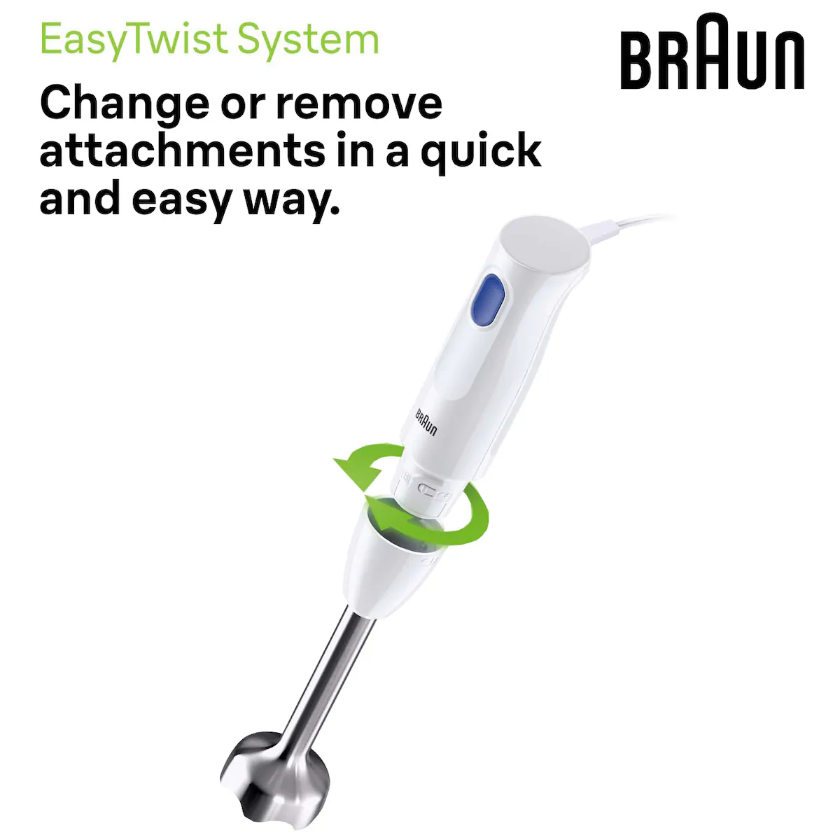 Braun Stavmixer MQ10.201M MultiQuick 1