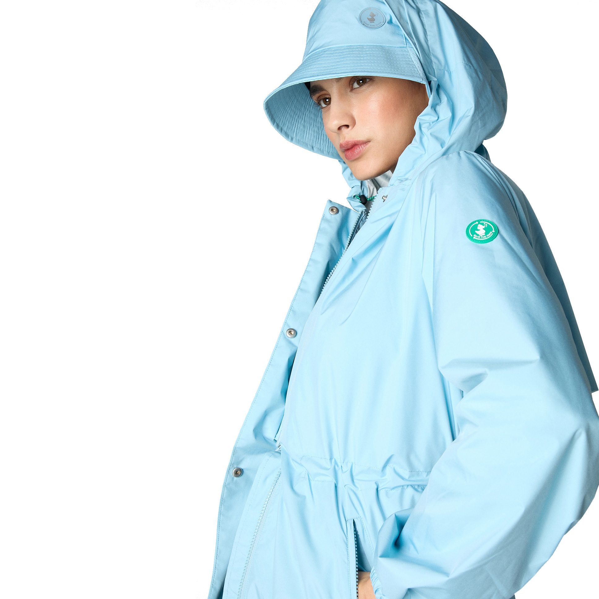 Save The Duck Fleur Parka Damen ozone blue