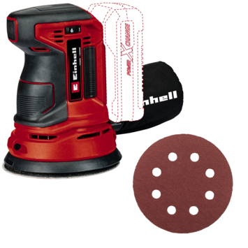 Einhell 18V excentrische schuurmachine TE-RS 18 LI (zonder accu)