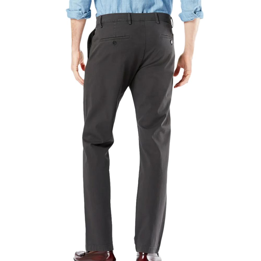 Dockers Pantalon Slim Gris Foncé Homme Dockers Motion Chino Neutrals 75807-0004