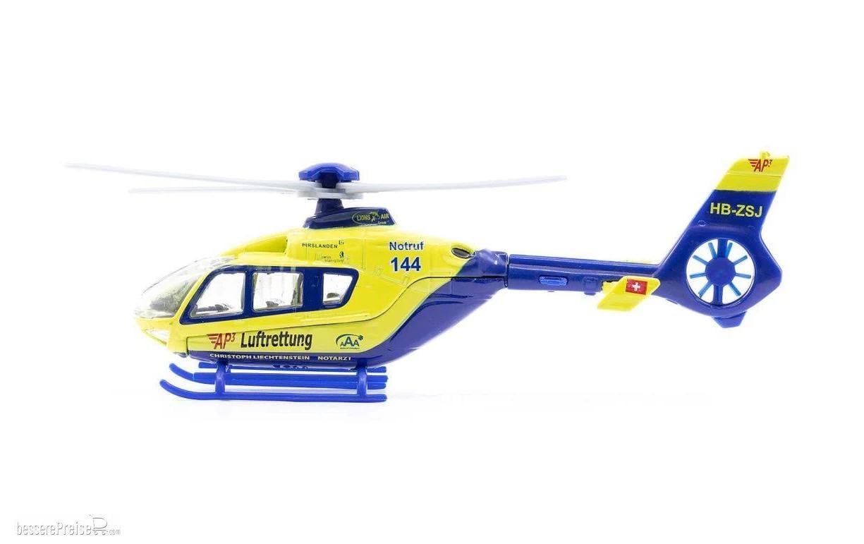 Toy EC-135 Alpine Air Ambulance Heli 1:72Kompakter ferngesteuerter Hubschrauber