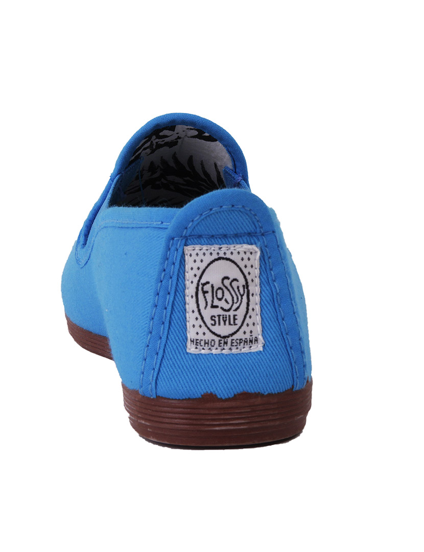 Turquoise Print Espadrilles
