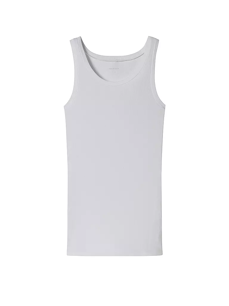 SCHIESSER Top - Unterhemd weiss weiss
