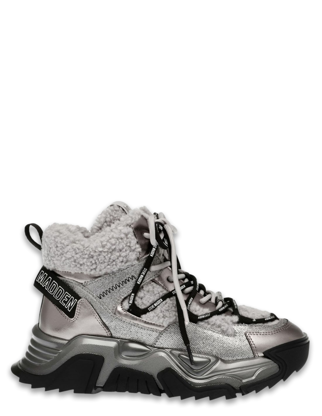steve madden Baskets montantes kaboom sneaker Gris/Noir