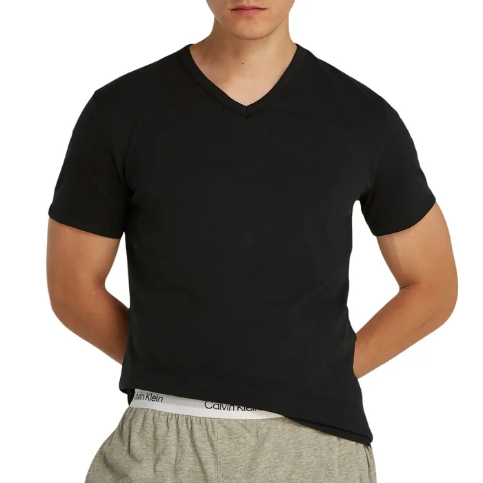 Calvin Klein SS V-neck T-shirts Heren (3-pack)