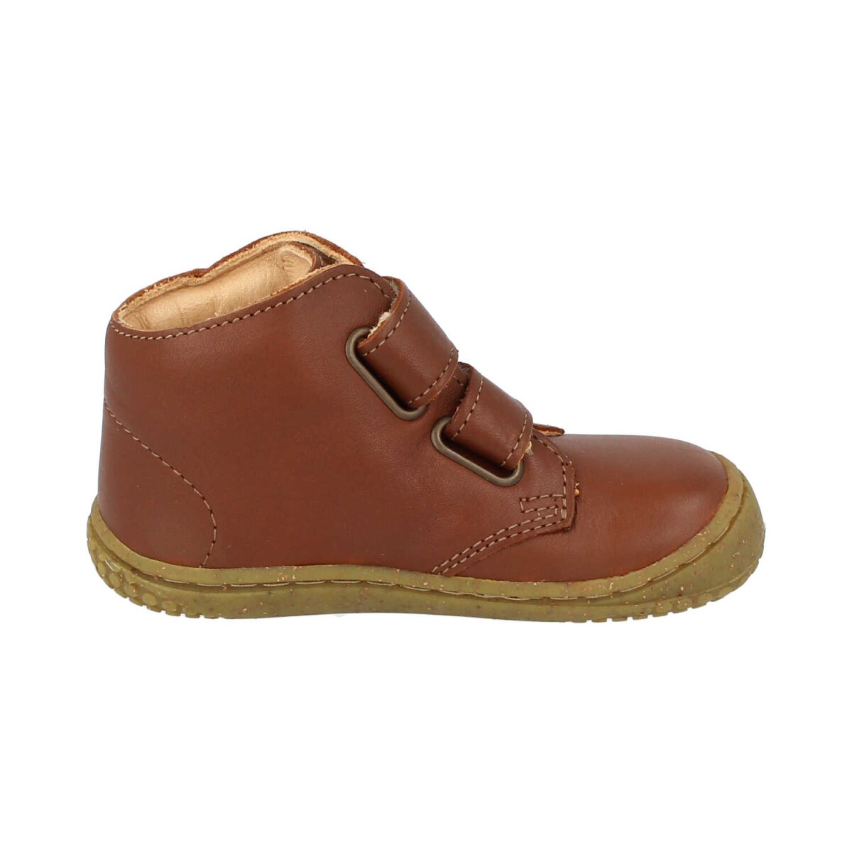 B1920212-7 SOFT-FEET bio nappa cognac velcro Weite/M