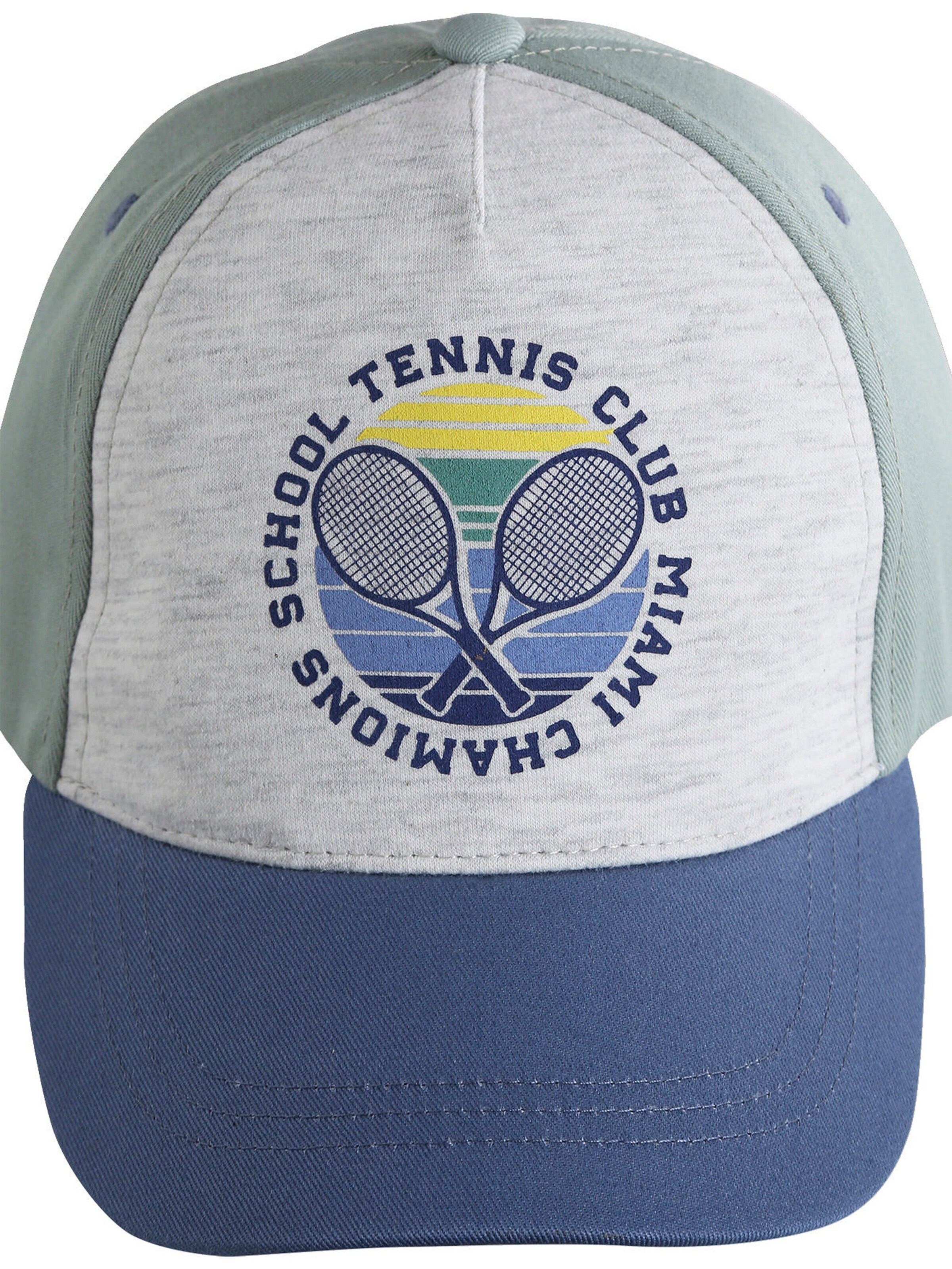 Vertbaudet Jungen Cap MIAMI TENNIS CLUB blau
