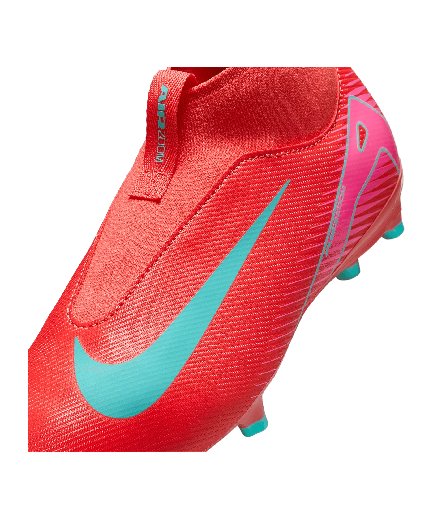 Nike Jr Air Zoom Mercurial Superfly X Academy MG Mad Energy Kids Rot F800
