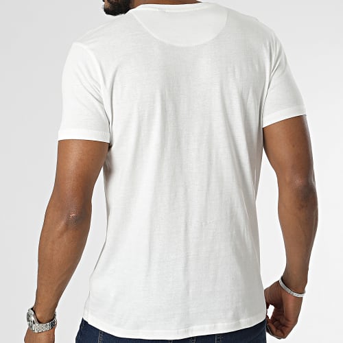 Tee Shirt Poche Blanc