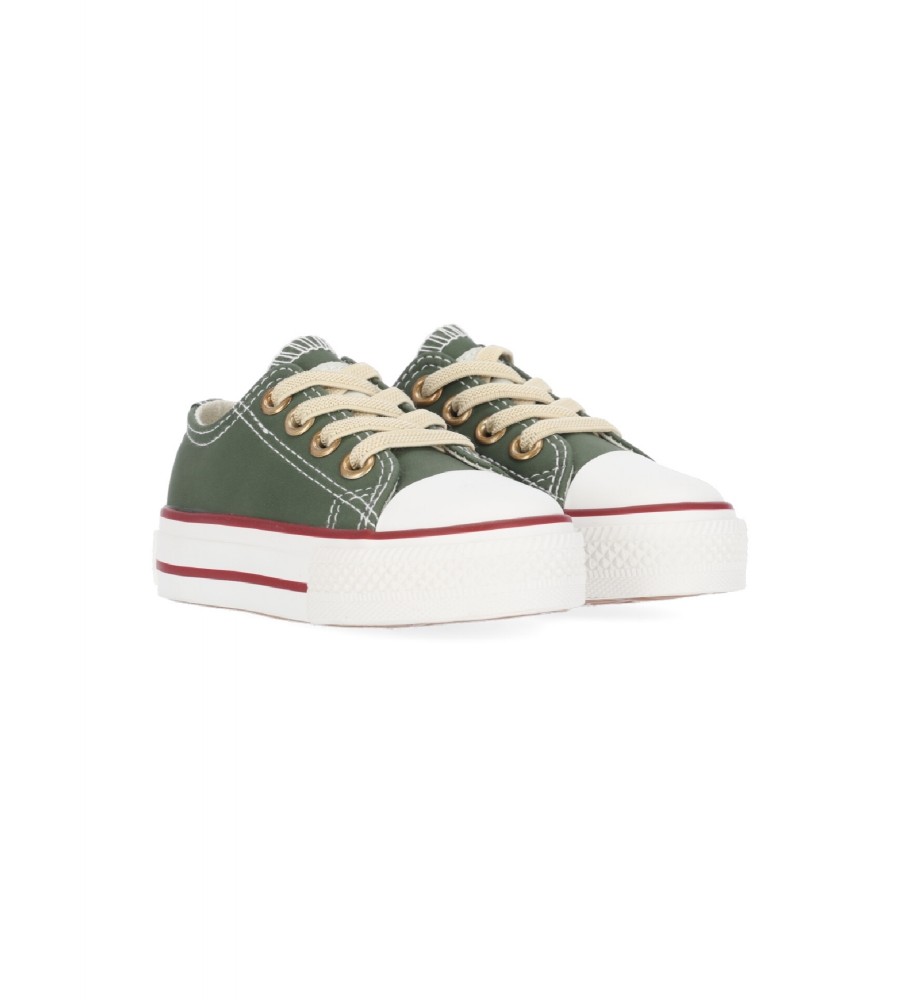 Tênis infantil Chika10 Lito, tamanho 36, verde.