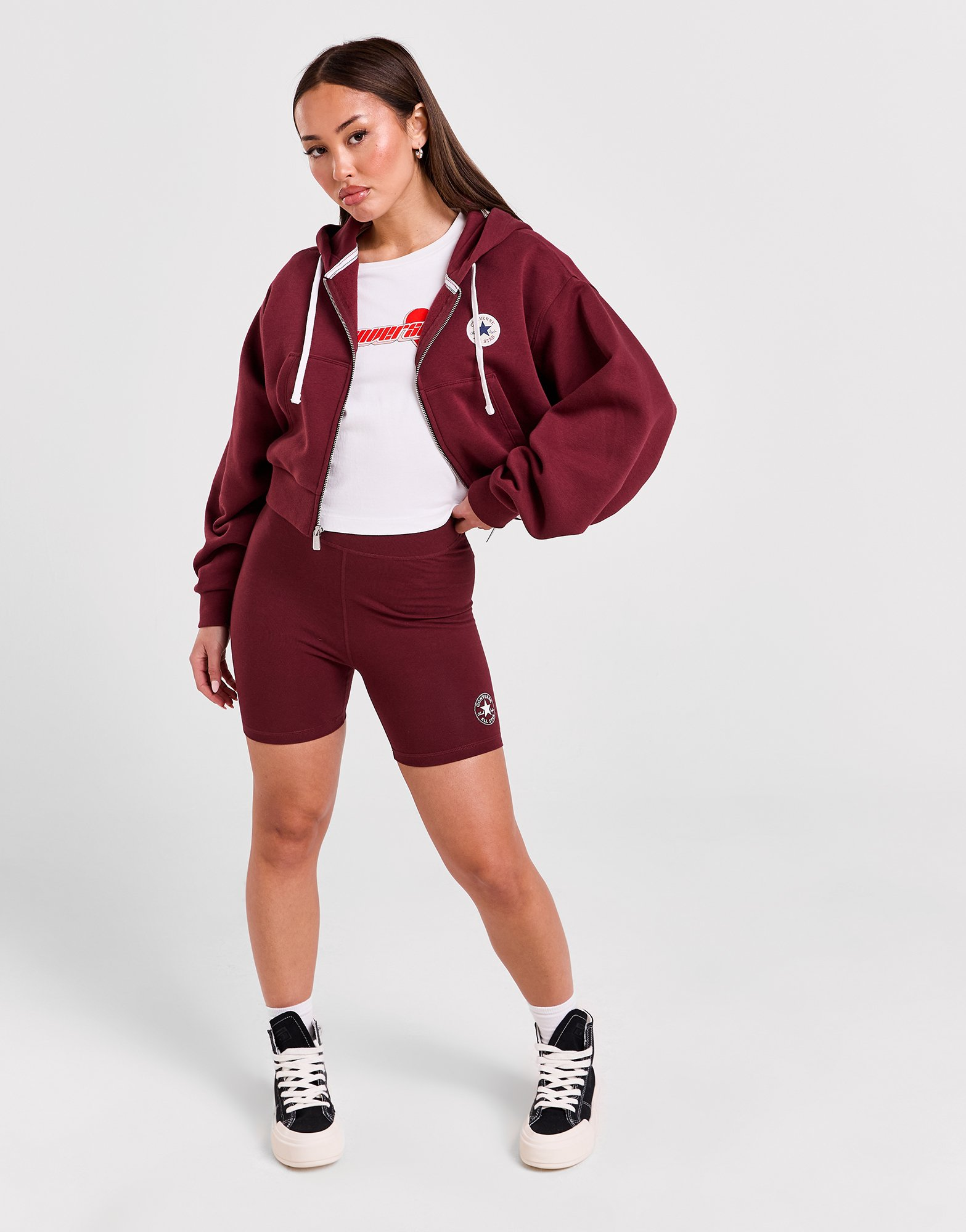 Converse Short Cycliste Chuck Taylor Patch Bike Femme