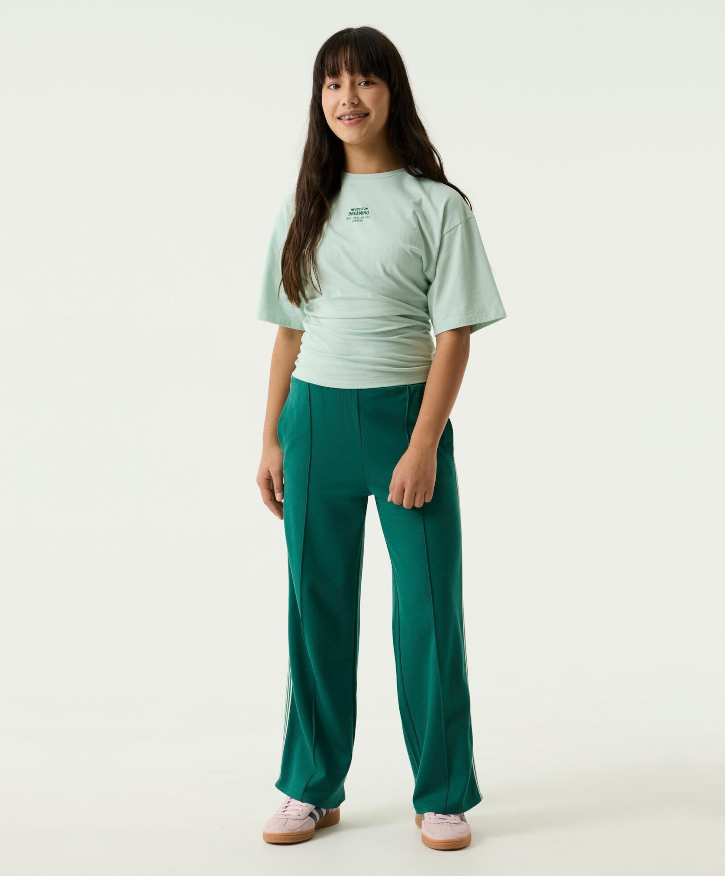 Garcia Meisjes T-shirt groen