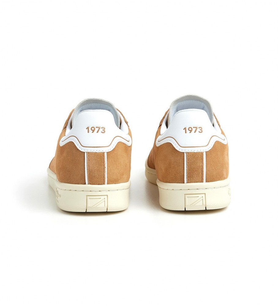 Tênis Pepe Jeans Player Bevis M em couro marrom