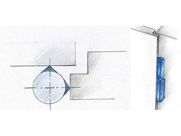 Ibfm Hinge To Weld 80Mm Fixed Pin- Zinc Pl