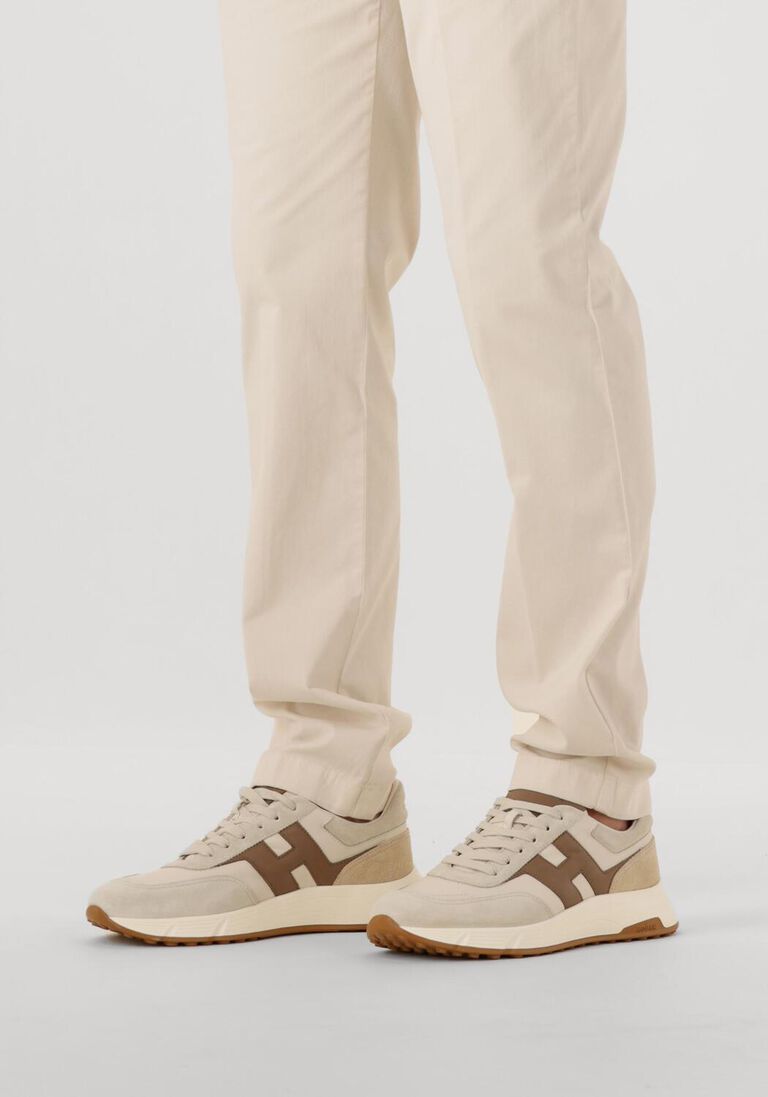 beige hogan lage sneakers hyperlight allac nuova h
