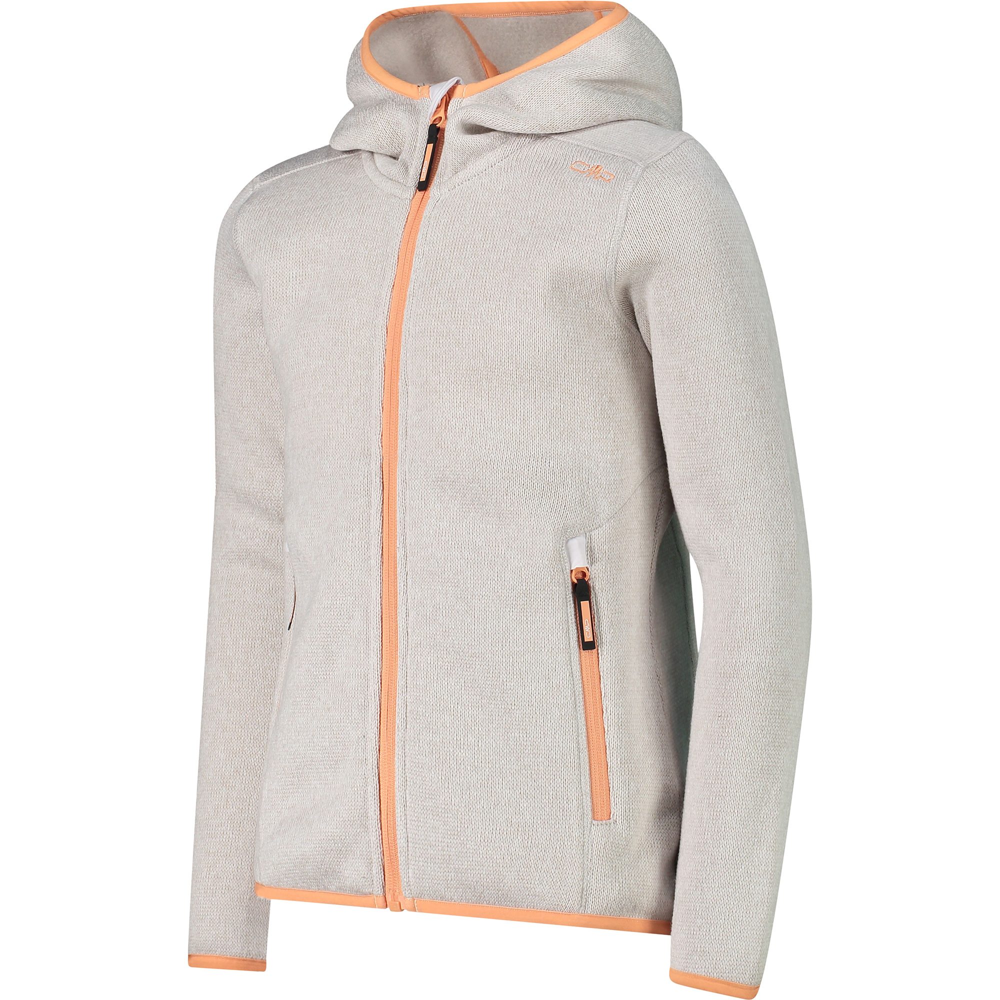 CMP Knit-Tech Fleecejacke Kinder vaniglia