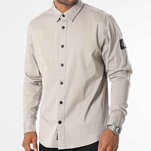 Surchemise Monologo Badge Relax 3255 Gris