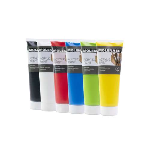 MOLENAER Acrylfarbe 6er-Sets