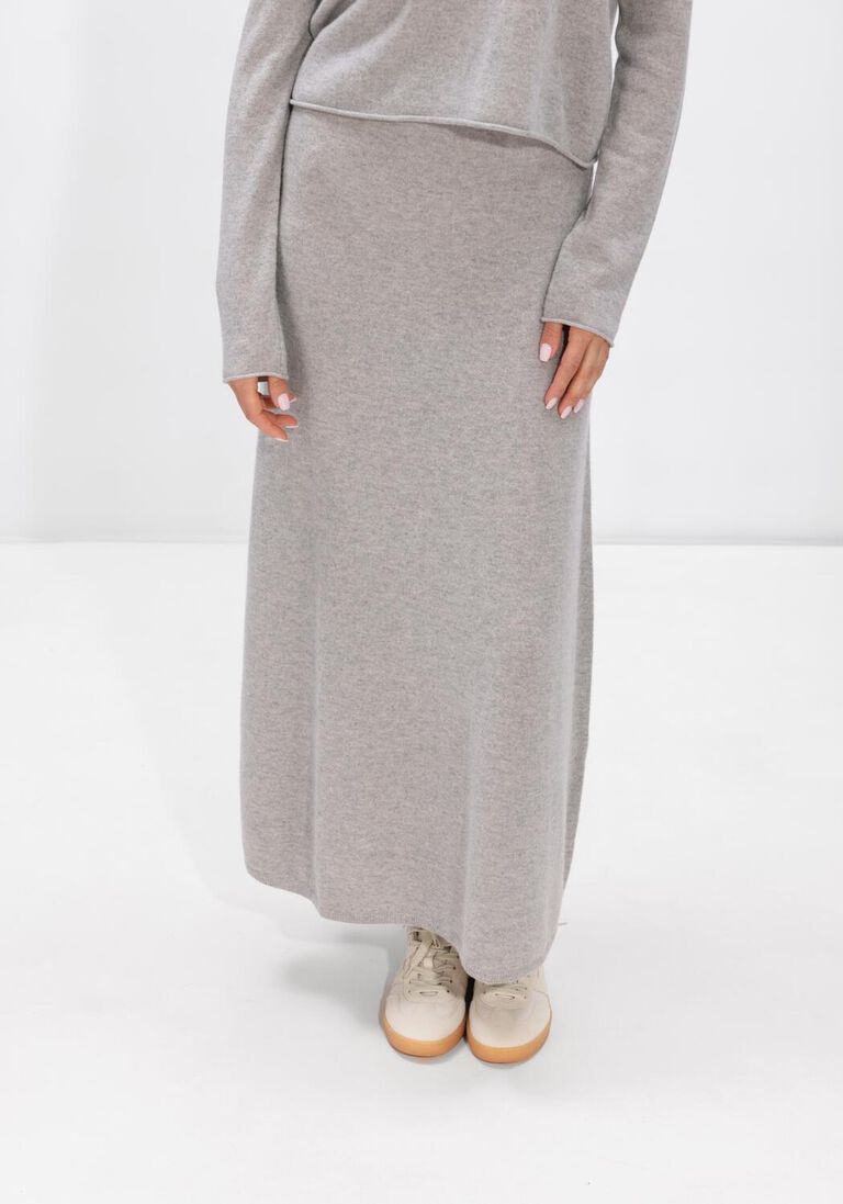 lichtgrijze lisa yang rokken dolly skirt