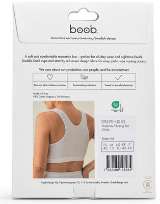 Boob Essentials Amme-BH, Hvit
