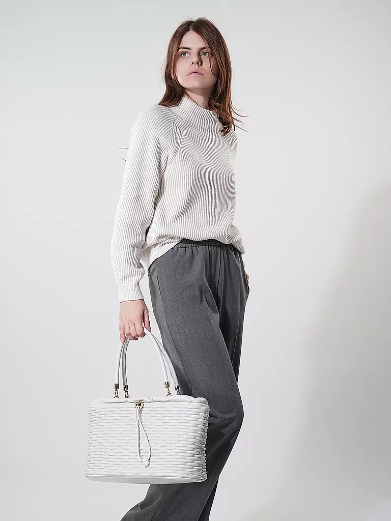 FURLA Ledertasche - Tote Bag MIONIDO Large creme