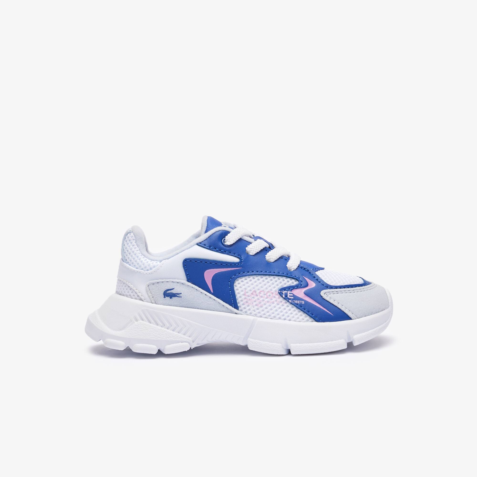Sneakers L003 Neo bébé Chaussures - Bleu - Lacoste - Enfant