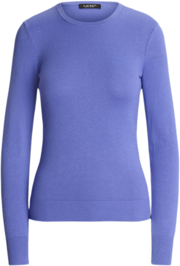 Lauren Ralph Lauren COTTON MODAL-LS SWEATER Wild iris