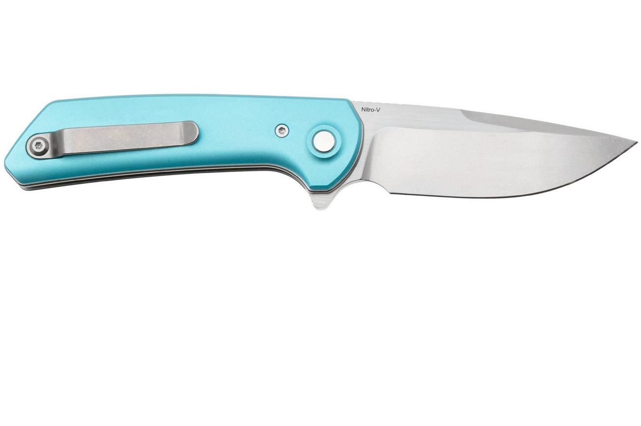 Reate PL-XF Stonewashed Nitro-V, Blue Aluminium, zakmes