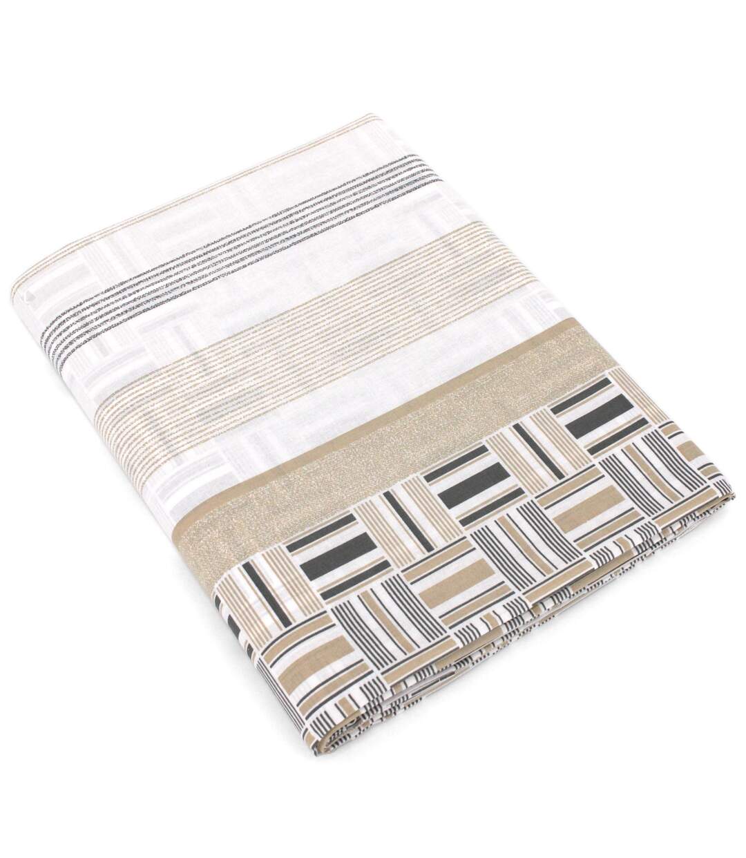 Drap plat 280x310 cm coton DIEGO Gris