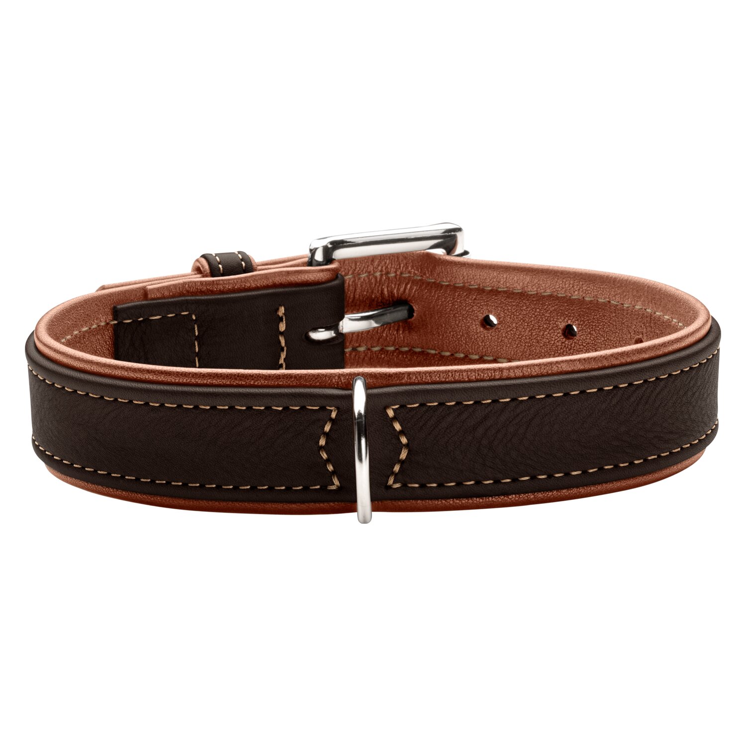 HUNTER Halsband Canadian Up - schwarz/cognac