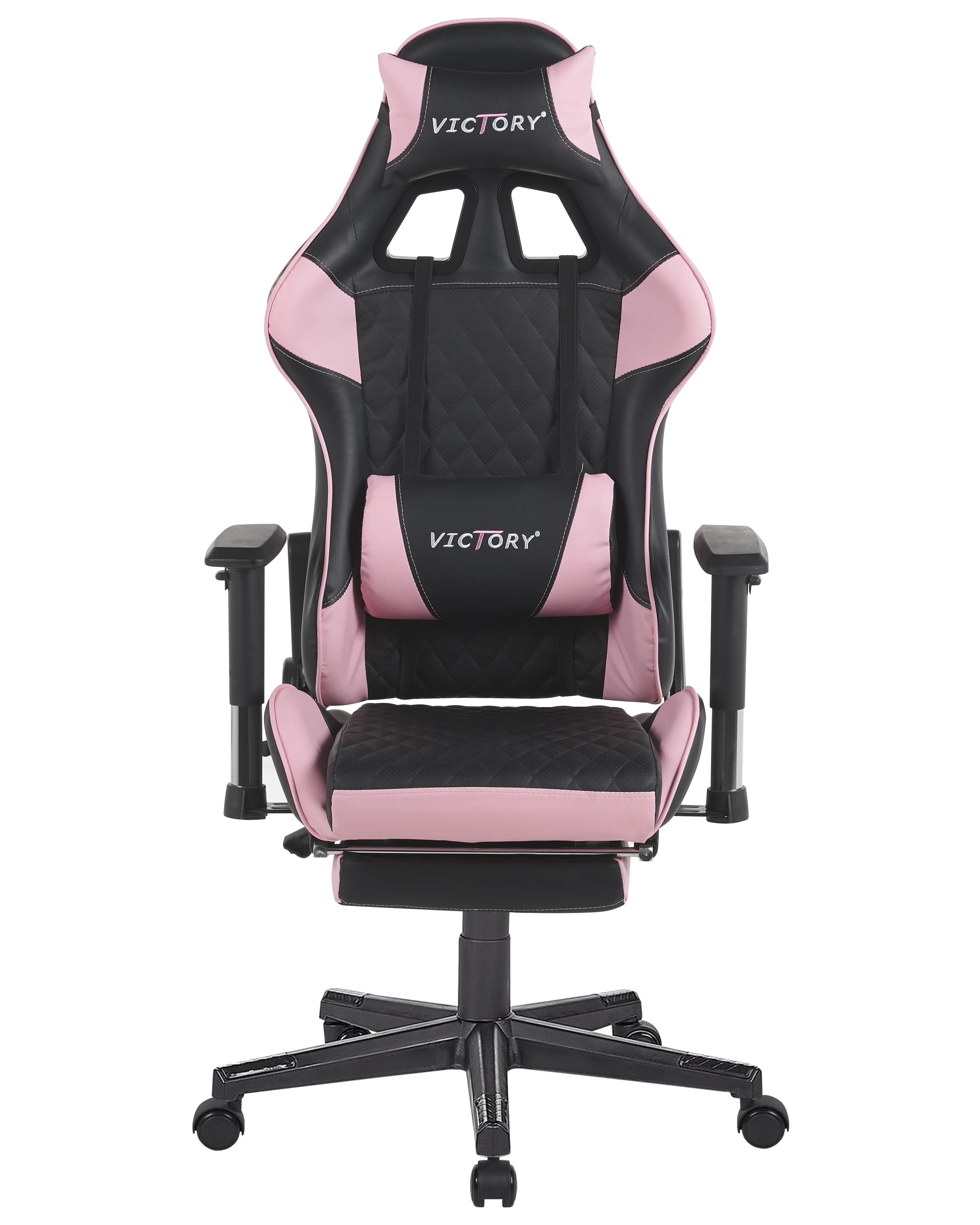 Gamestoel VICTORY Kunstleer Roze