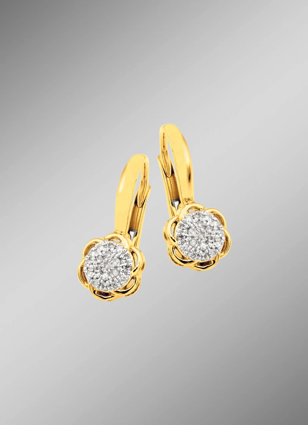 Ohrringe mit Diamanten