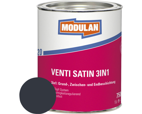 MODULAN 6120 Venti Lak Satijn 3in1 RAL 7016 antracietgrijs 750 ml