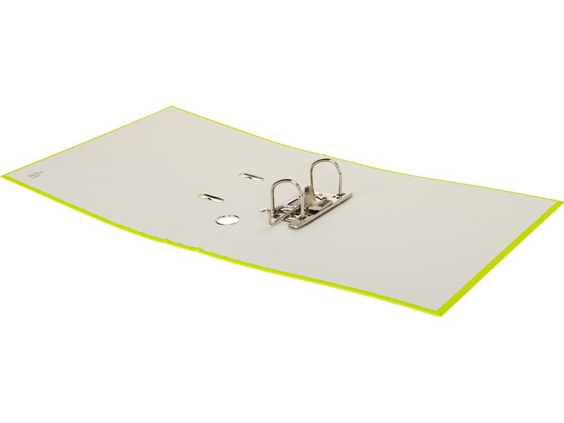 office focus Ordner A4 4 cm, Hellgrün A4-Ordner mit Rückenschild und Griffloch