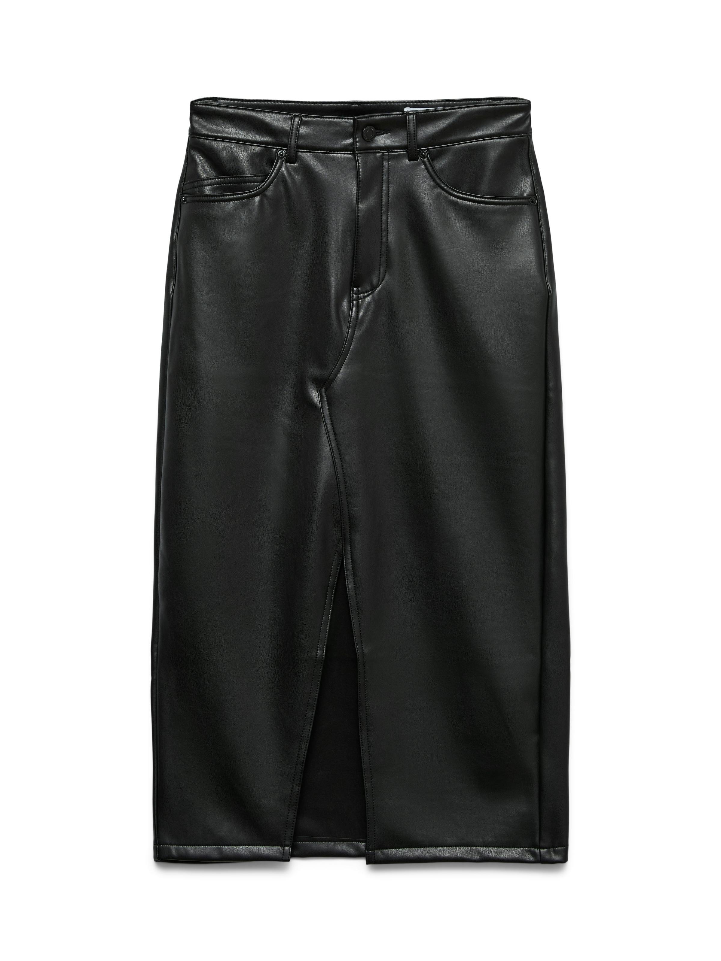 Vero Moda Lederimitatrock »VMVERI HR CALF PL SKIRT NOOS«