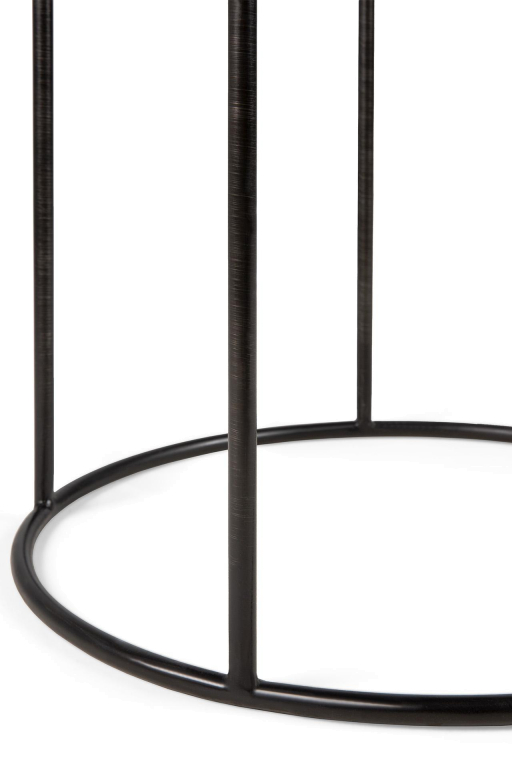 Ethnicraft Tray round bijzettafel S 49