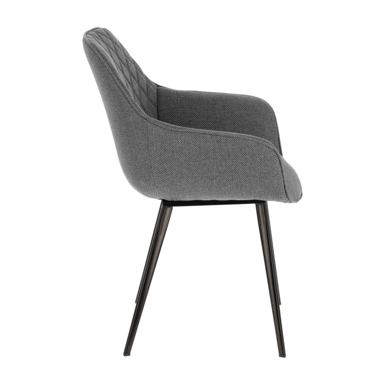 Kave Home Amira eetkamerstoel beige chenille