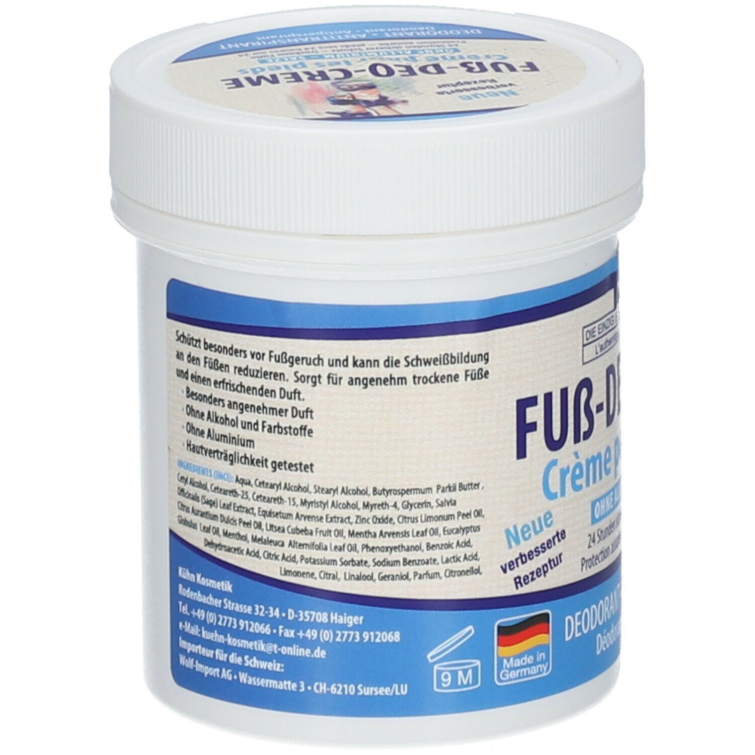 Dr. Sachers Fuß-Deo-Creme