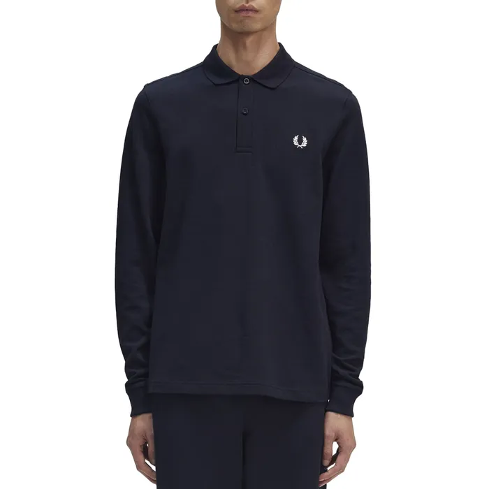 Fred Perry LS Plain Polo Heren