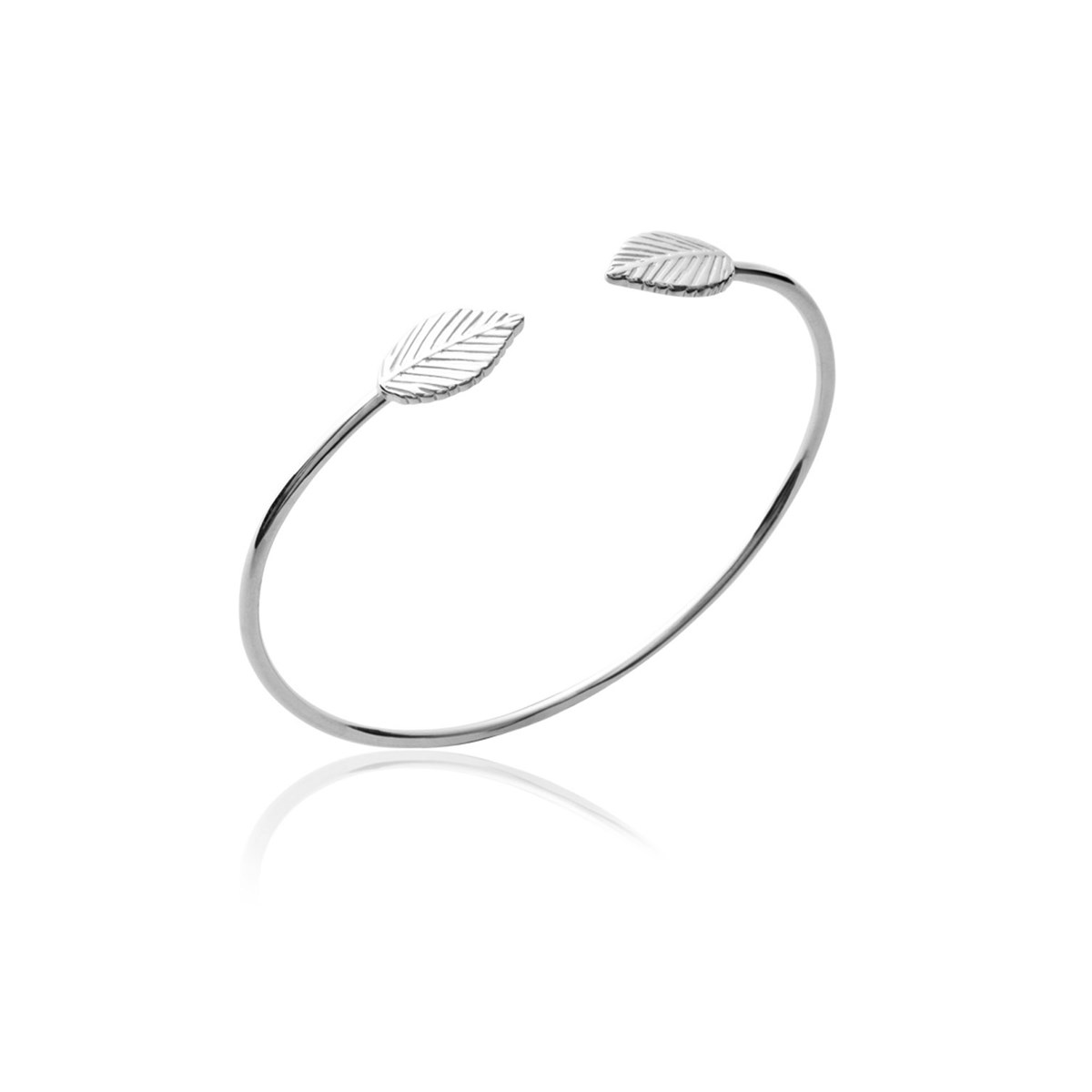 Jonc en plaqué or AZALEE - Bijoux Privés Discovery
