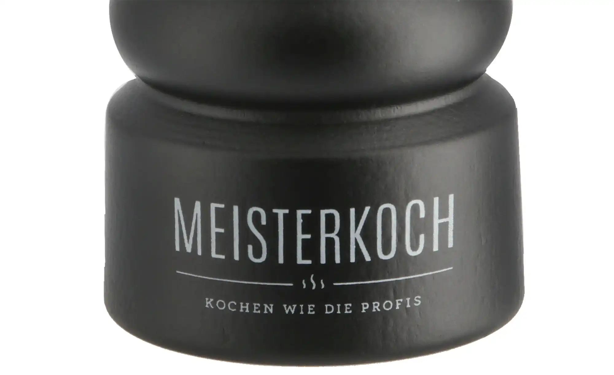 Meisterkoch Pfeffermühle Schwarz Matt