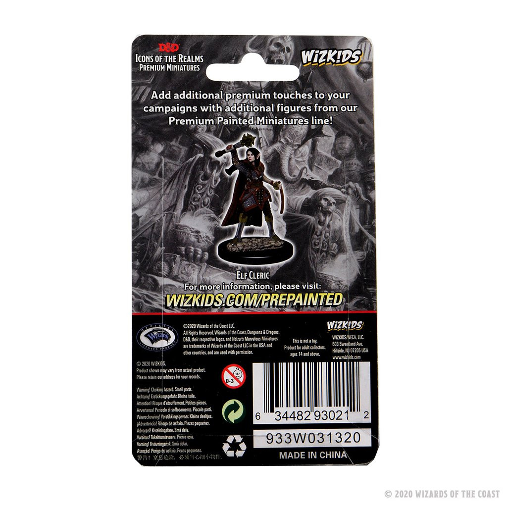 D&D Icons of the Realms Premium Figures - Female Elf Cleric