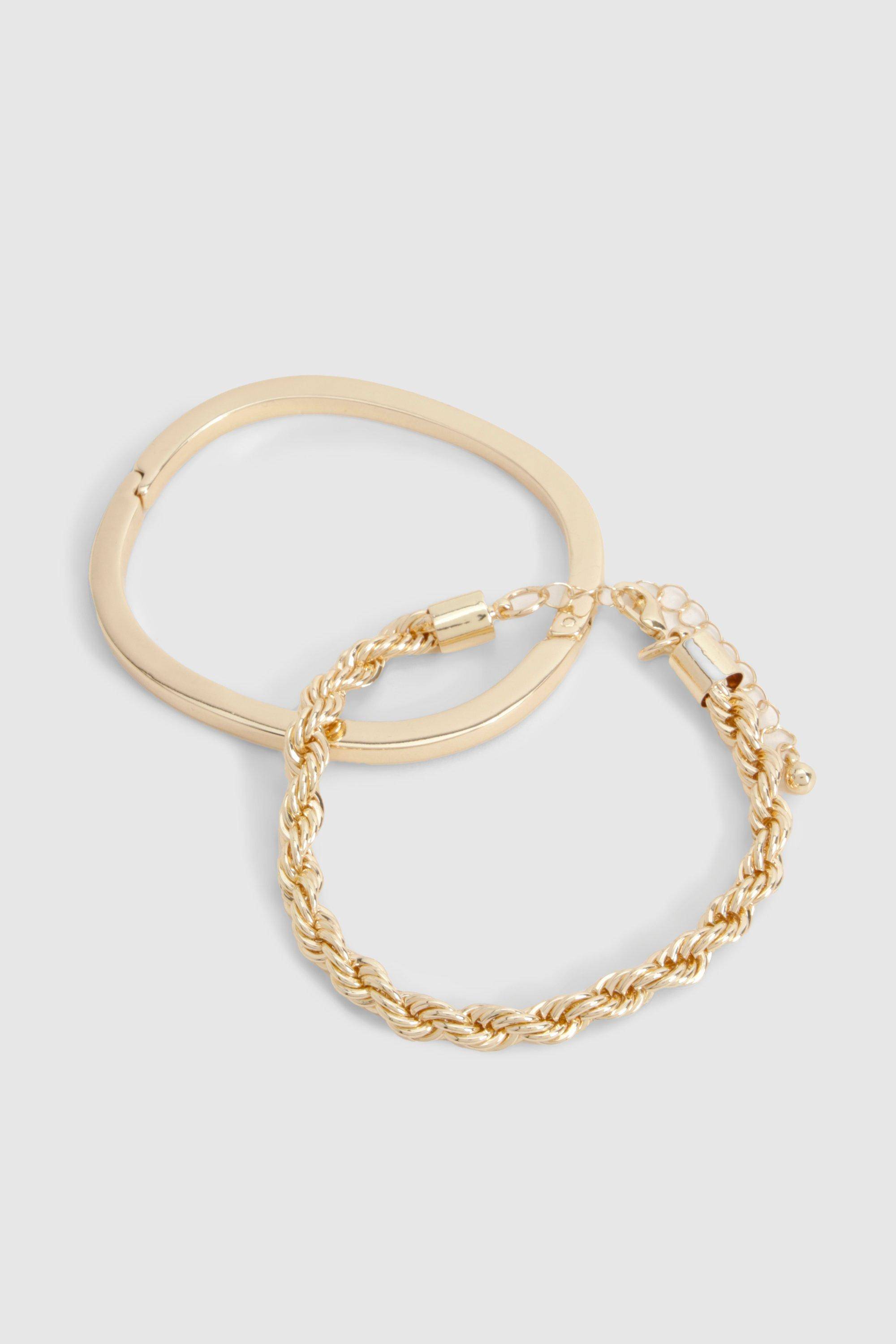 boohoo Ensemble Chaîne et Bracelet