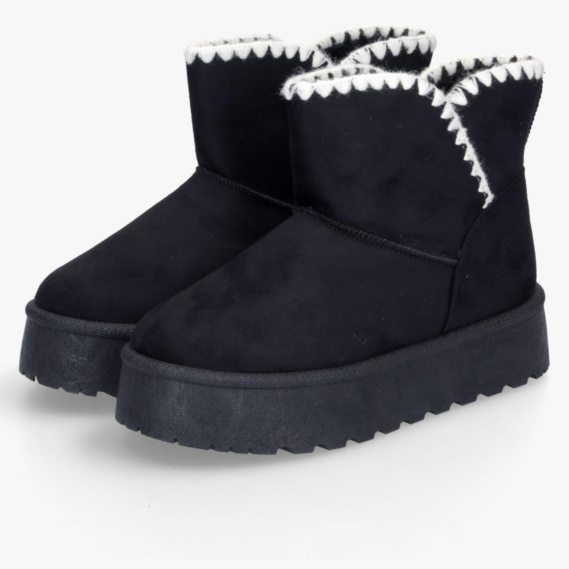 street shoes Damen Winter Boots schwarz