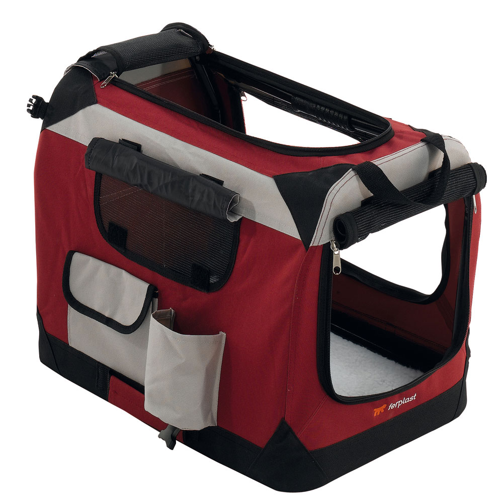 Ferplast panier de transport pour chiens holiday 8 panier de voyage pliable pour chiens de taille moyenne