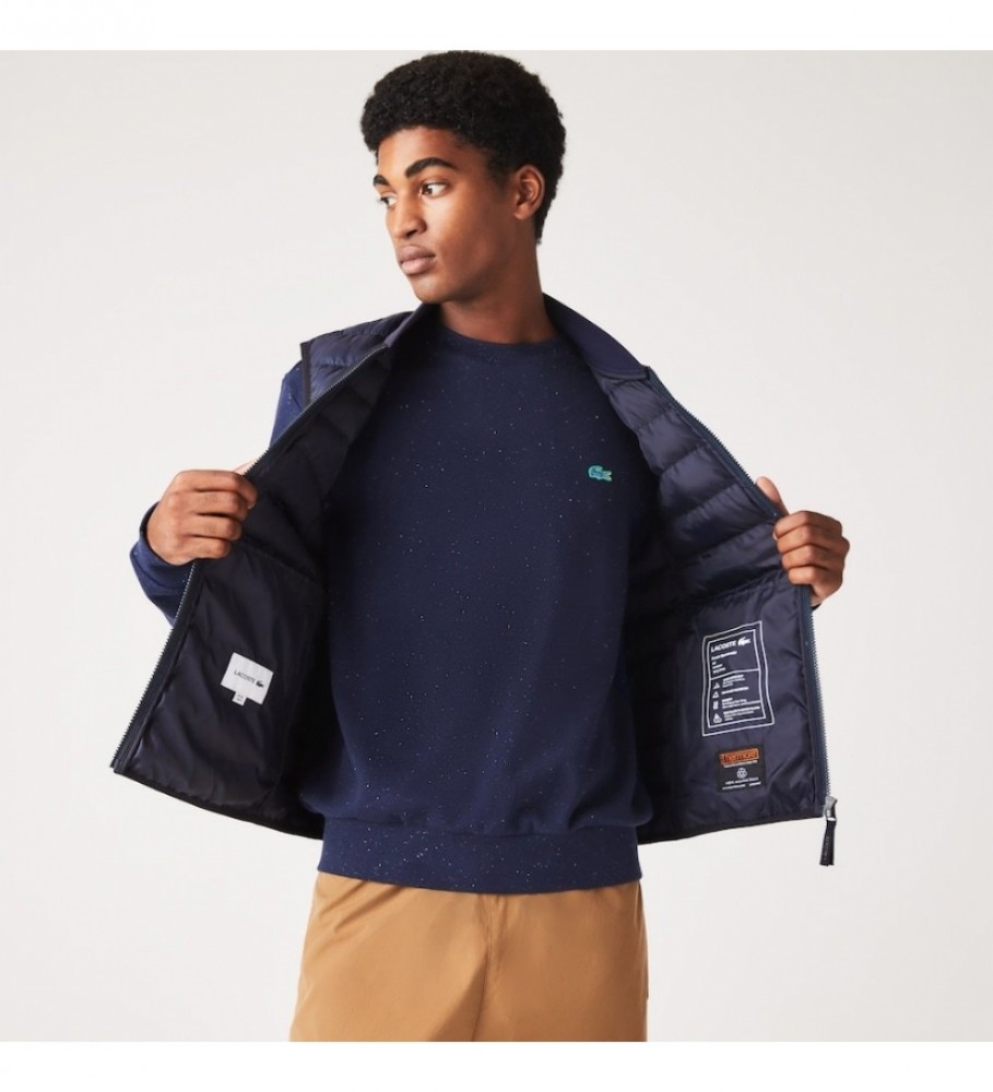 Colete acolchoado azul-marinho Lacoste