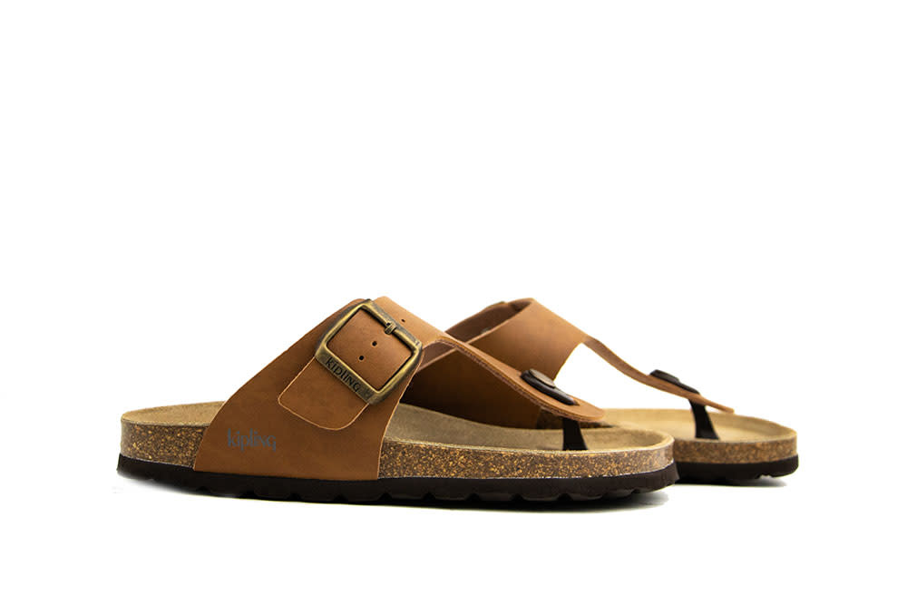Kipling Slipper Juan 4 Cognac