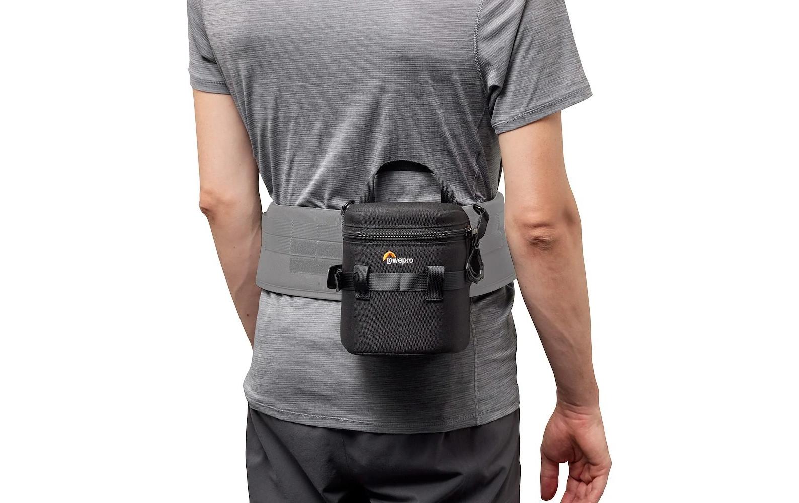 Objektivtasche ProTactic LCS 11 x 15 IIIGepolsterte Tasche mit Zurrgurt für Objektive bis zu 11 cm Durchmesser und 15 cm Länge