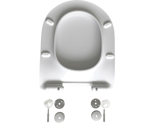 ADOB Empoli S2 witte toiletzitting met soft-close mechanisme